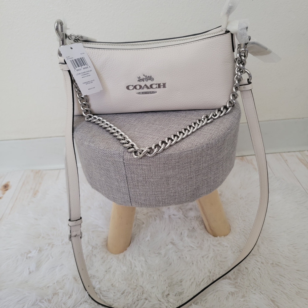 NWT Coach Charlotte Signature Shoulder Bag.